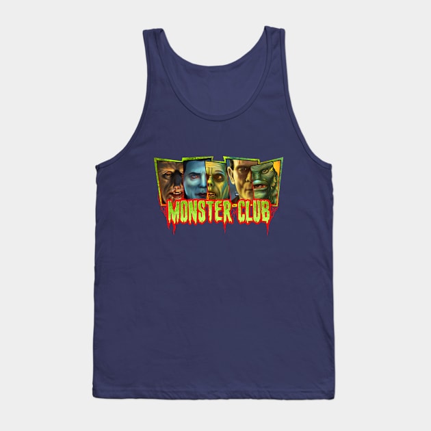 Monster Club Tank Top by Rosado